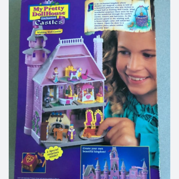 Vintage Galoob 1995 My Pretty Dollhouse 🏰Castle Playset - Picture 11 of 12